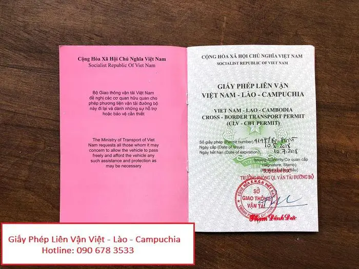 lam giay phep lien van viet lao campuchia