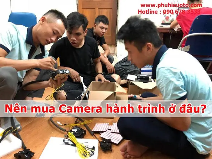 lắp đặt camera hành trình ở đâu?