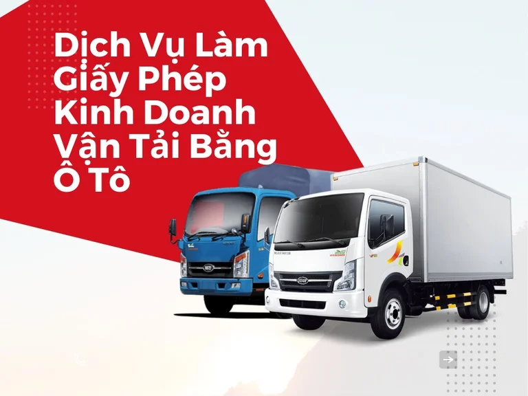 Giấy phép kinh doanh vận tải bằng ô tô