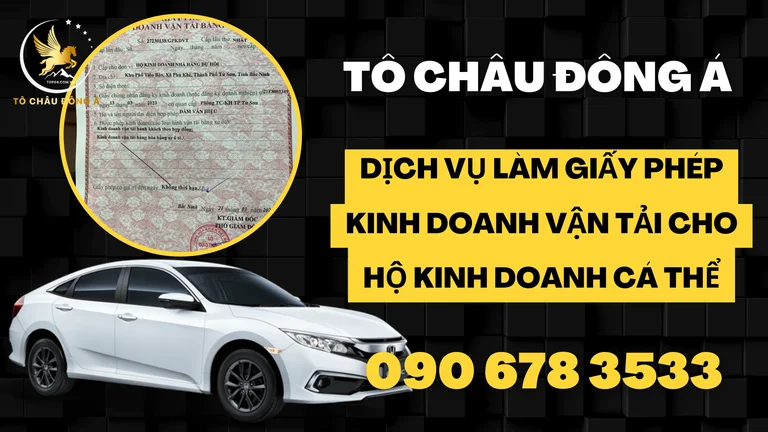 giấy phép kinh doanh vận tải cho hộ kinh doanh cá thể tại hcm nhanh chóng