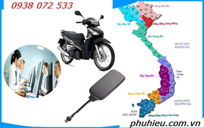 thiết bị định vị xe máy