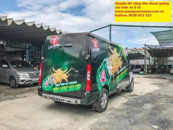 Thi công dán quảng cáo trên ô tô tại Hà Nội và Tp.Hồ Chí Minh chất lượng nhất
