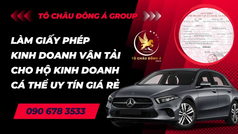 Làm Giấy Phép Kinh Doanh Vận Tải Cho Hộ Kinh Doanh Vận Tải Giá Rẻ