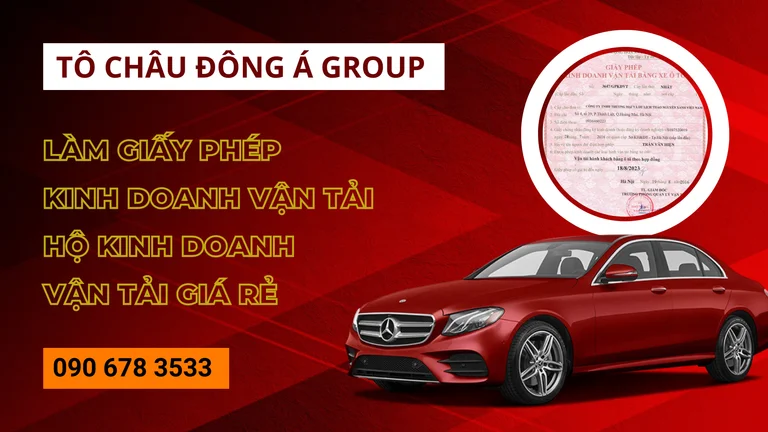 Làm Giấy Phép Kinh Doanh Vận Tải Cho Hộ Kinh Doanh Vận Tải Giá Rẻ