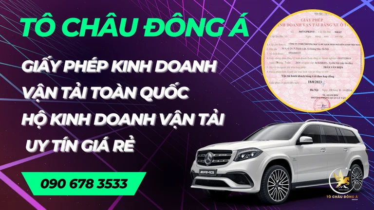 Làm Giấy Phép Kinh Doanh Vận Tải Cho Hộ Kinh Doanh Vận Tải Giá Rẻ