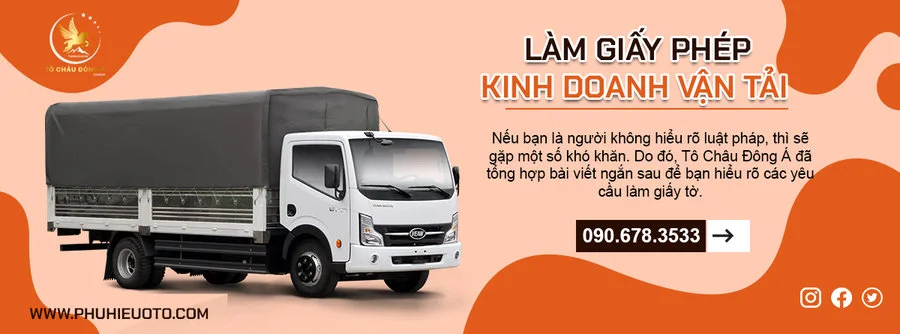 Làm giấy phép kinh doanh vận tải Vũng Tàu