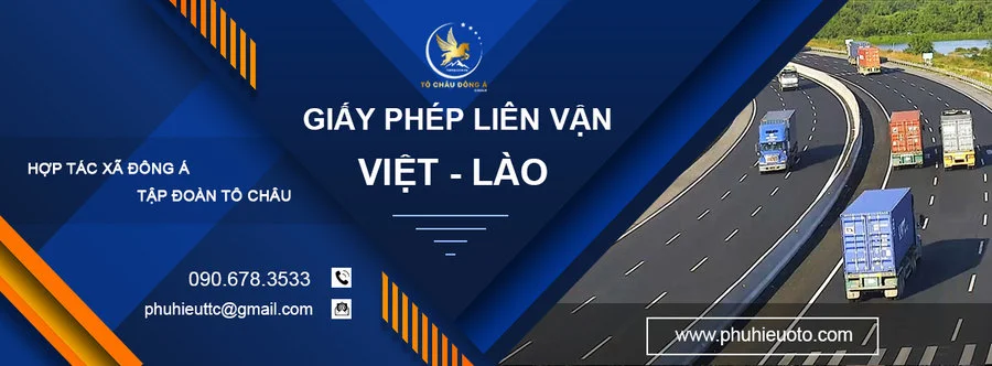 Làm giấy phép liên vận việt Lào Hà nội