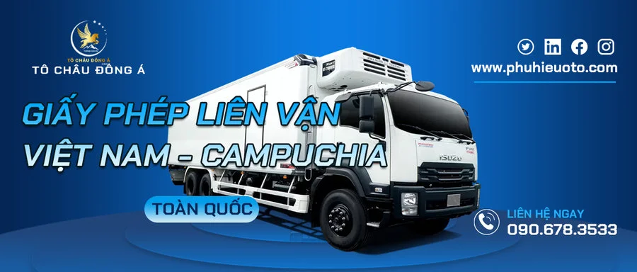 Làm giấy phép liên vận Việt Nam Campuchia Hồ Chí minh