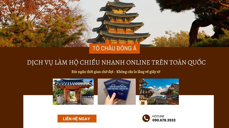 Làm Hộ Chiếu (Passport) Online Nhanh Tại Bắc Giang