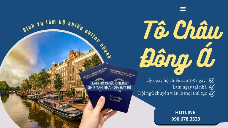 Làm Hộ Chiếu (Passport) Online Nhanh Tại Cần Thơ