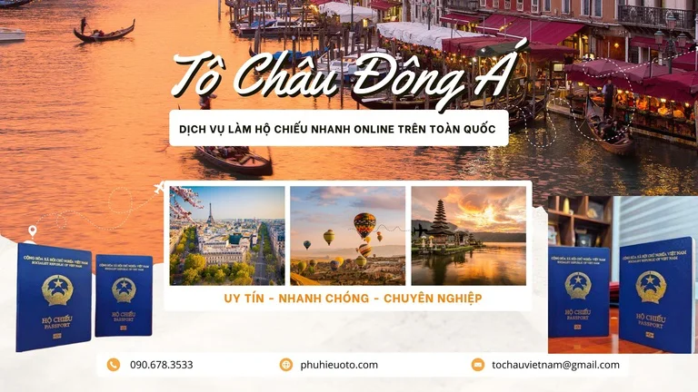 Làm Hộ Chiếu (Passport) Online Nhanh Tại Nghệ An