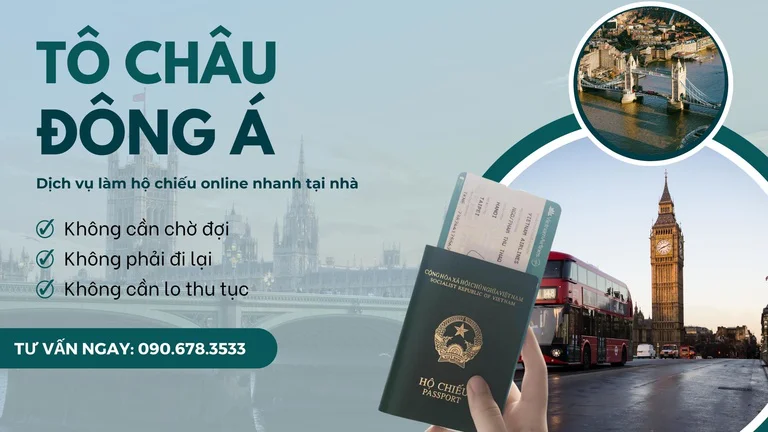 Làm Hộ Chiếu (Passport) Online Nhanh Tại Vĩnh Phúc 