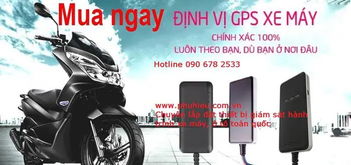 Thiết bị định vị xe máy chất lượng