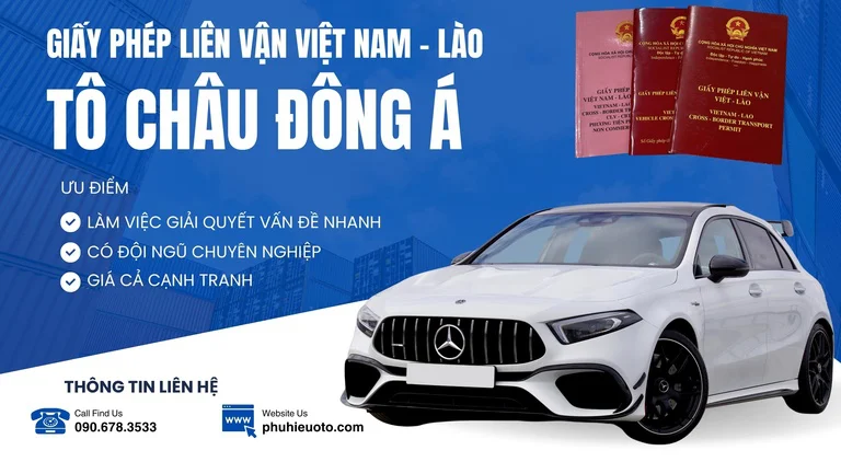 Giấy Phép Liên Vận Việt Nam Lào Tại Thanh Hóa Giá Tốt Nhất