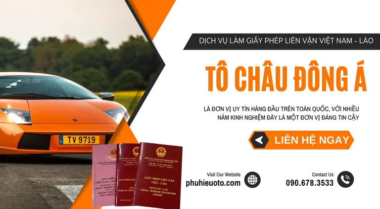 Giấy Phép Liên Vận Việt Nam Lào Tại Thanh Hóa Giá Tốt Nhất