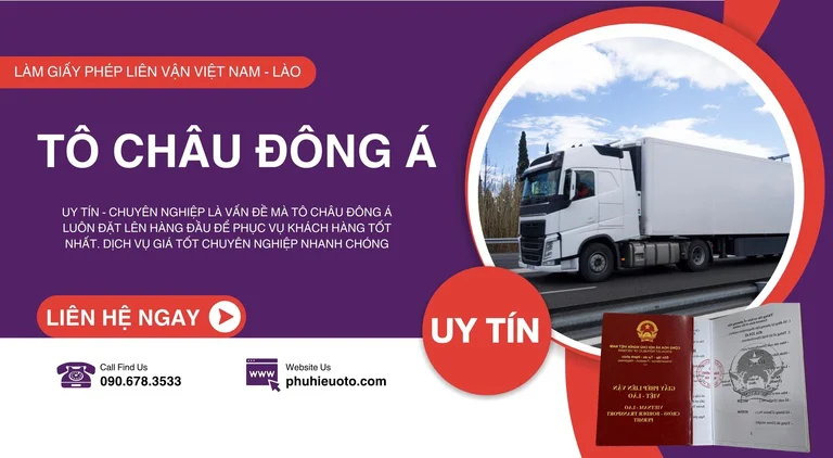 Giấy Phép Liên Vận Việt Nam Lào Tại Thanh Hóa Giá Tốt Nhất