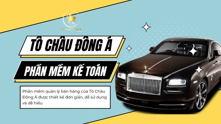 Phần mềm quản lý bán hàng Tô Châu Đông Á