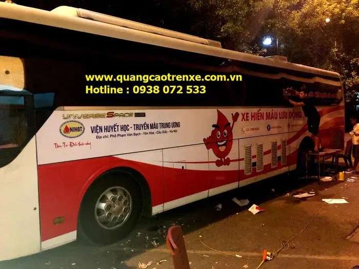 QUẢNG CÁO TRÊN Ô TÔ TẠI HÀ NỘI