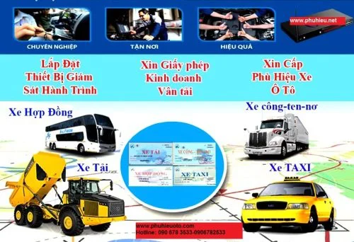 Dịch vụ làm phù hiệu,lắp đặt hộp đen ô tô tại Đồng Tháp Tốt Nhất
