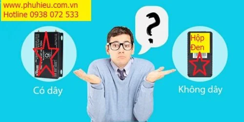 Nên chọn hộp đen ô tô có dây hay không dây ?