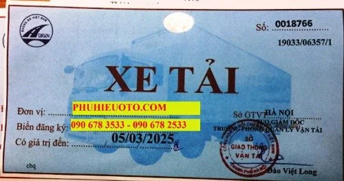 Phù hiệu xe tải là gì?