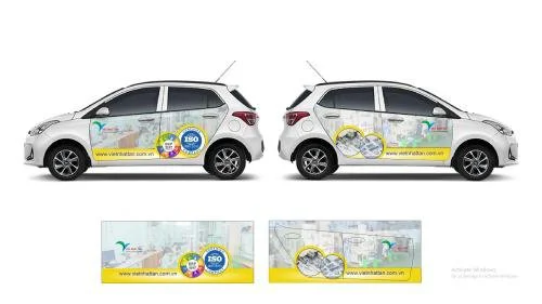 Thiết kế decal quảng cáo trên ô tô cho công ty, doanh nghiệp tại Hồ Chí Minh