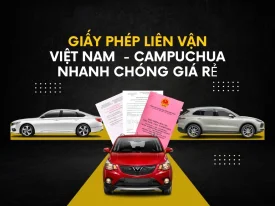 Giấy phép liên vận Việt - Campuchia nhanh chóng, giá rẻ