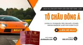 Giấy Phép Liên Vận Việt Nam Lào Tại Thanh Hóa Giá Tốt Nhất