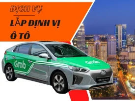 Lắp định vị ô tô chạy Grab