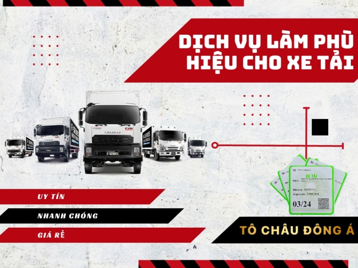 Phù hiệu xe tải trên 3,5 tấn 